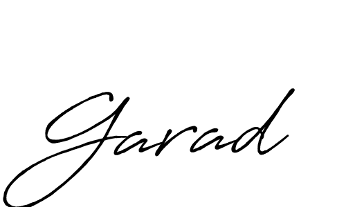 Create a beautiful signature design for name Garad. With this signature (Antro_Vectra_Bolder) fonts, you can make a handwritten signature for free. Garad signature style 7 images and pictures png