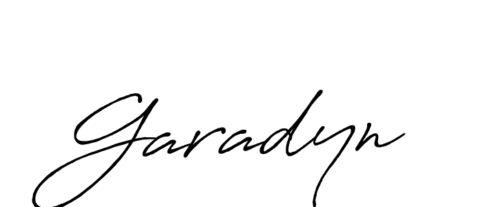 How to make Garadyn signature? Antro_Vectra_Bolder is a professional autograph style. Create handwritten signature for Garadyn name. Garadyn signature style 7 images and pictures png