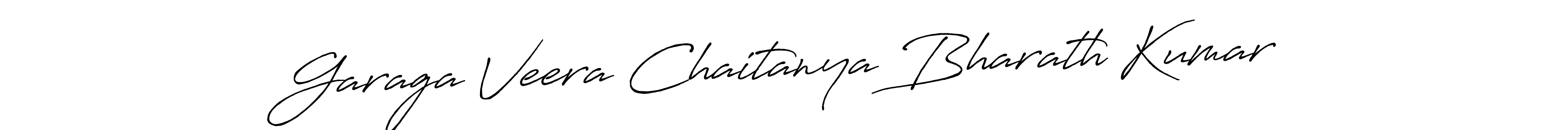 It looks lik you need a new signature style for name Garaga Veera Chaitanya Bharath Kumar. Design unique handwritten (Antro_Vectra_Bolder) signature with our free signature maker in just a few clicks. Garaga Veera Chaitanya Bharath Kumar signature style 7 images and pictures png