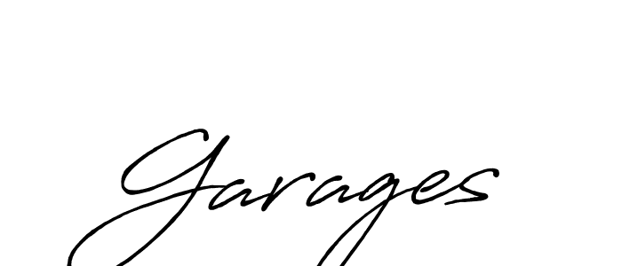 Similarly Antro_Vectra_Bolder is the best handwritten signature design. Signature creator online .You can use it as an online autograph creator for name Garages. Garages signature style 7 images and pictures png