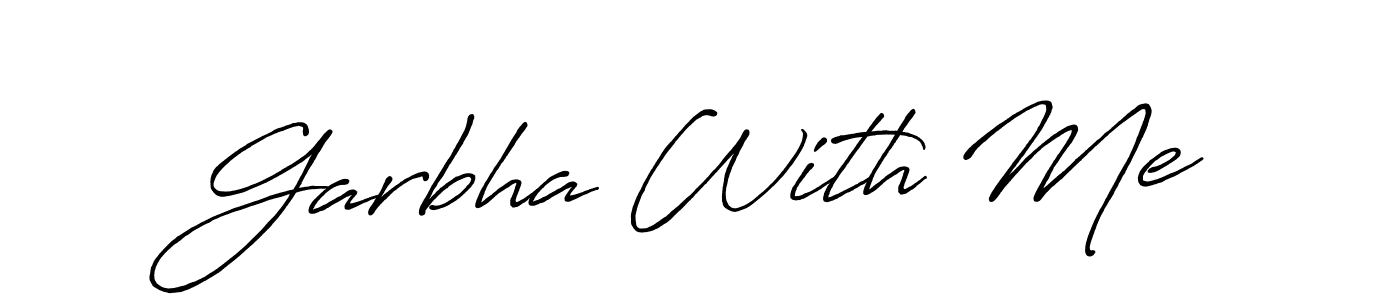 if you are searching for the best signature style for your name Garbha With Me. so please give up your signature search. here we have designed multiple signature styles  using Antro_Vectra_Bolder. Garbha With Me signature style 7 images and pictures png