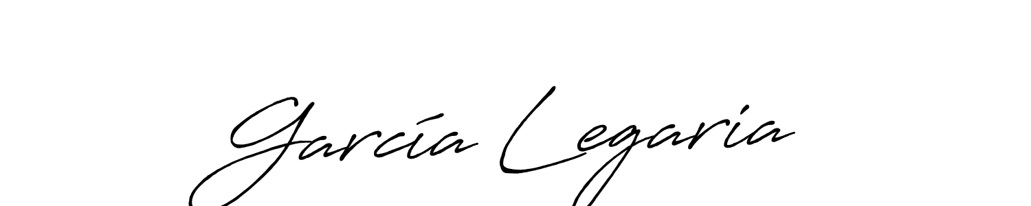 Use a signature maker to create a handwritten signature online. With this signature software, you can design (Antro_Vectra_Bolder) your own signature for name García Legaria. García Legaria signature style 7 images and pictures png