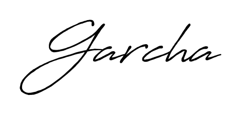 Stand out with a creative autograph for Garcha. The Antro_Vectra_Bolder styling blends modern aesthetics with classic signature flourishes. Garcha signature style 7 images and pictures png