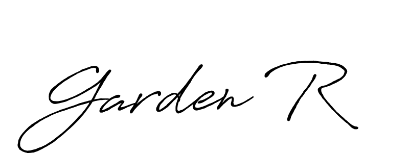 Once you've used our free online signature maker to create your best signature Antro_Vectra_Bolder style, it's time to enjoy all of the benefits that Garden R name signing documents. Garden R signature style 7 images and pictures png