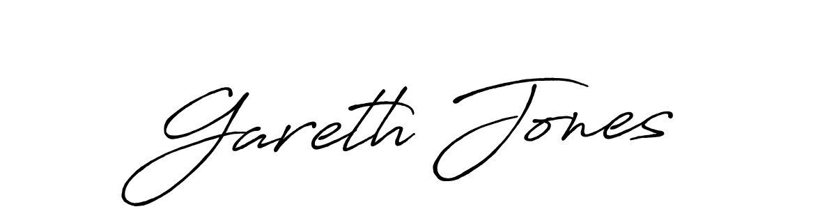 Make a beautiful signature design for name Gareth Jones. Use this online signature maker to create a handwritten signature for free. Gareth Jones signature style 7 images and pictures png