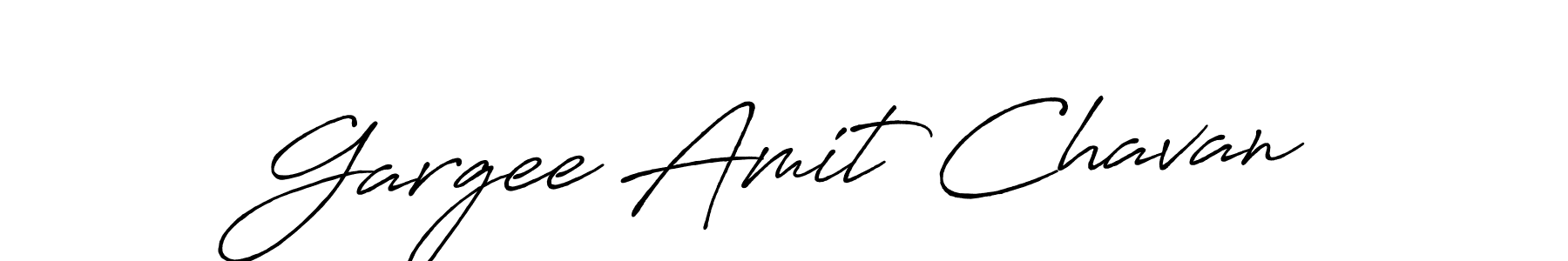 Also we have Gargee Amit Chavan name is the best signature style. Create professional handwritten signature collection using Antro_Vectra_Bolder autograph style. Gargee Amit Chavan signature style 7 images and pictures png