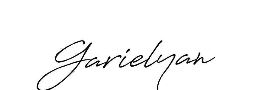 Make a beautiful signature design for name Garielyan. With this signature (Antro_Vectra_Bolder) style, you can create a handwritten signature for free. Garielyan signature style 7 images and pictures png