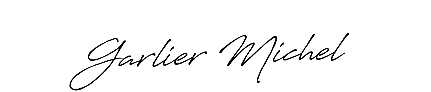 Make a beautiful signature design for name Garlier Michel. Use this online signature maker to create a handwritten signature for free. Garlier Michel signature style 7 images and pictures png
