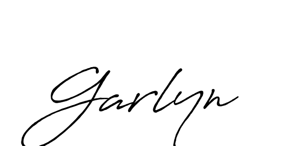 Garlyn stylish signature style. Best Handwritten Sign (Antro_Vectra_Bolder) for my name. Handwritten Signature Collection Ideas for my name Garlyn. Garlyn signature style 7 images and pictures png