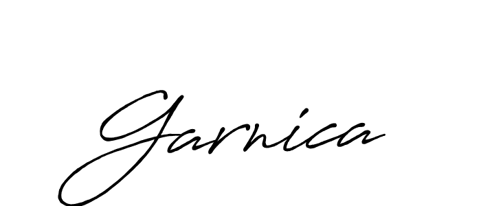 Make a beautiful signature design for name Garnica. With this signature (Antro_Vectra_Bolder) style, you can create a handwritten signature for free. Garnica signature style 7 images and pictures png