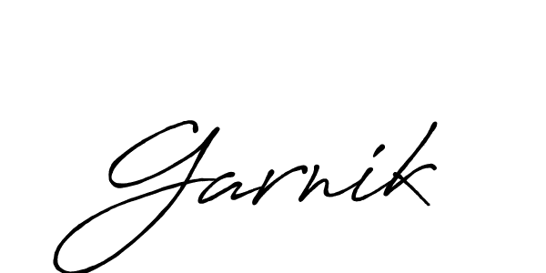 It looks lik you need a new signature style for name Garnik. Design unique handwritten (Antro_Vectra_Bolder) signature with our free signature maker in just a few clicks. Garnik signature style 7 images and pictures png