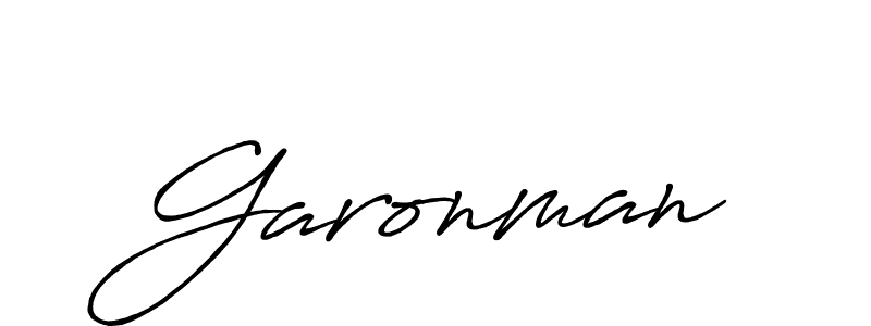if you are searching for the best signature style for your name Garonman. so please give up your signature search. here we have designed multiple signature styles  using Antro_Vectra_Bolder. Garonman signature style 7 images and pictures png