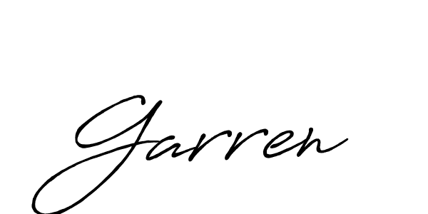 Make a beautiful signature design for name Garren. Use this online signature maker to create a handwritten signature for free. Garren signature style 7 images and pictures png