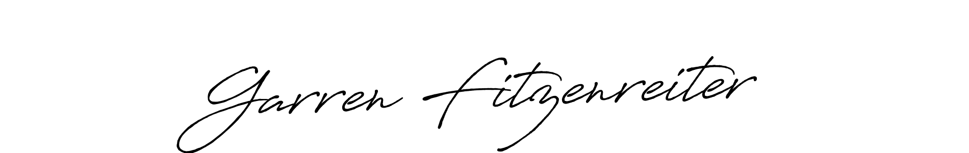 You should practise on your own different ways (Antro_Vectra_Bolder) to write your name (Garren Fitzenreiter) in signature. don't let someone else do it for you. Garren Fitzenreiter signature style 7 images and pictures png