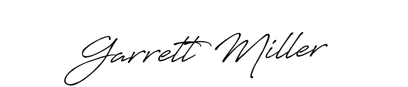 Make a short Garrett Miller signature style. Manage your documents anywhere anytime using Antro_Vectra_Bolder. Create and add eSignatures, submit forms, share and send files easily. Garrett Miller signature style 7 images and pictures png