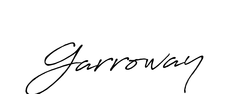 Once you've used our free online signature maker to create your best signature Antro_Vectra_Bolder style, it's time to enjoy all of the benefits that Garroway name signing documents. Garroway signature style 7 images and pictures png