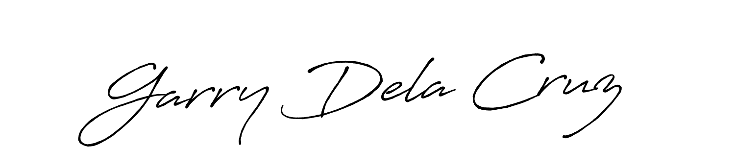 Also we have Garry Dela Cruz name is the best signature style. Create professional handwritten signature collection using Antro_Vectra_Bolder autograph style. Garry Dela Cruz signature style 7 images and pictures png