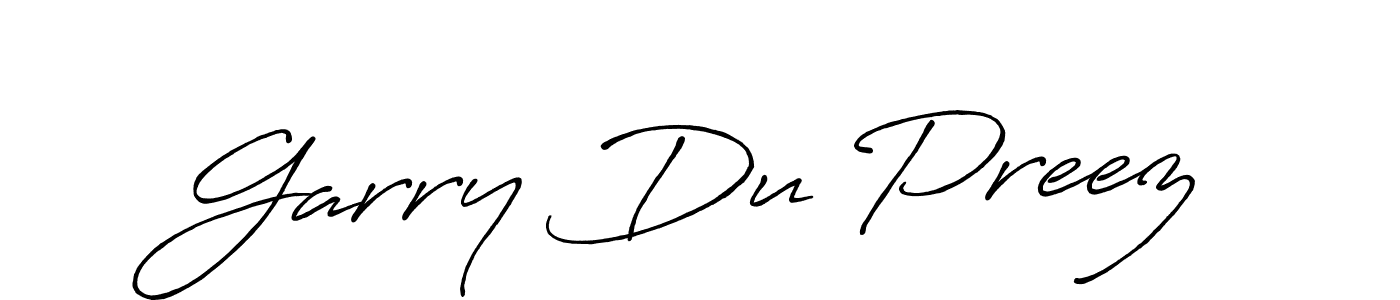 How to Draw Garry Du Preez signature style? Antro_Vectra_Bolder is a latest design signature styles for name Garry Du Preez. Garry Du Preez signature style 7 images and pictures png