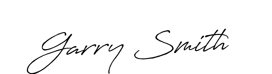 Make a beautiful signature design for name Garry Smith. With this signature (Antro_Vectra_Bolder) style, you can create a handwritten signature for free. Garry Smith signature style 7 images and pictures png