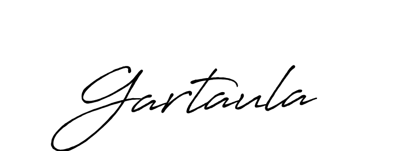 Design your own signature with our free online signature maker. With this signature software, you can create a handwritten (Antro_Vectra_Bolder) signature for name Gartaula. Gartaula signature style 7 images and pictures png