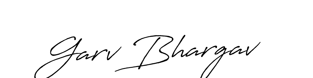 Check out images of Autograph of Garv Bhargav name. Actor Garv Bhargav Signature Style. Antro_Vectra_Bolder is a professional sign style online. Garv Bhargav signature style 7 images and pictures png