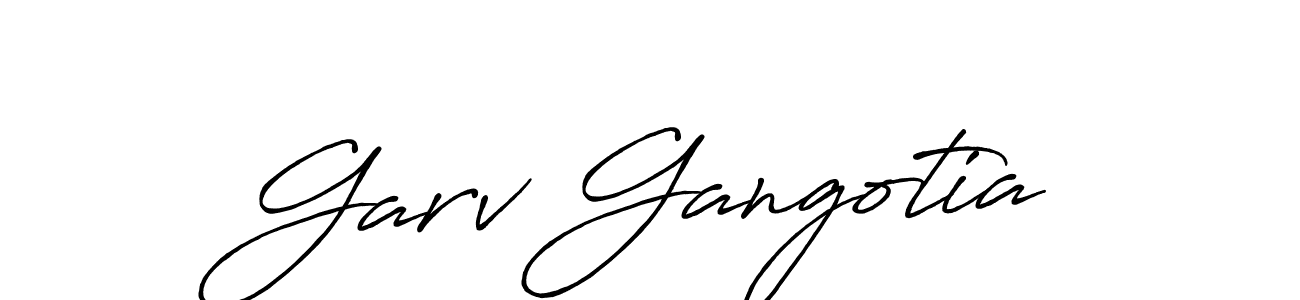 Once you've used our free online signature maker to create your best signature Antro_Vectra_Bolder style, it's time to enjoy all of the benefits that Garv Gangotia name signing documents. Garv Gangotia signature style 7 images and pictures png