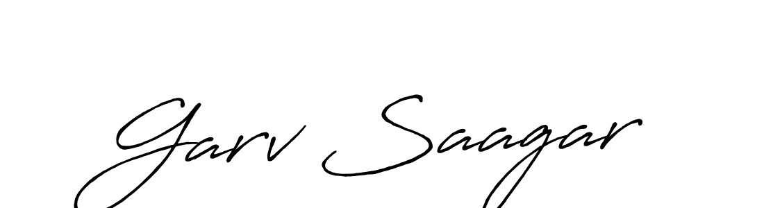 if you are searching for the best signature style for your name Garv Saagar. so please give up your signature search. here we have designed multiple signature styles  using Antro_Vectra_Bolder. Garv Saagar signature style 7 images and pictures png