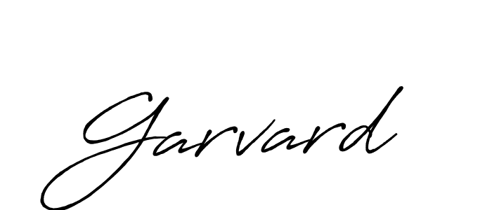 Make a beautiful signature design for name Garvard. With this signature (Antro_Vectra_Bolder) style, you can create a handwritten signature for free. Garvard signature style 7 images and pictures png