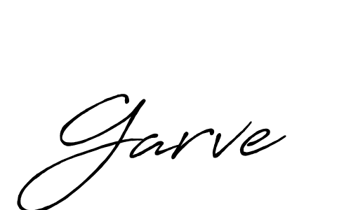 Create a beautiful signature design for name Garve. With this signature (Antro_Vectra_Bolder) fonts, you can make a handwritten signature for free. Garve signature style 7 images and pictures png