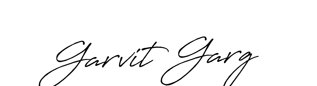 Similarly Antro_Vectra_Bolder is the best handwritten signature design. Signature creator online .You can use it as an online autograph creator for name Garvit Garg. Garvit Garg signature style 7 images and pictures png