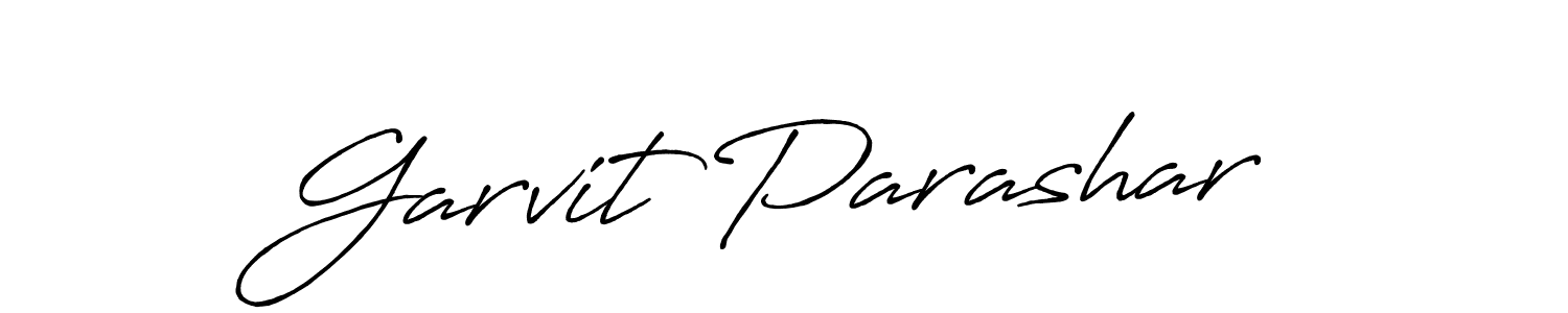 Make a beautiful signature design for name Garvit Parashar. Use this online signature maker to create a handwritten signature for free. Garvit Parashar signature style 7 images and pictures png