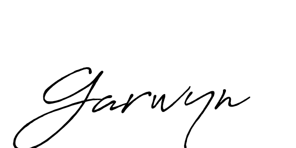 Use a signature maker to create a handwritten signature online. With this signature software, you can design (Antro_Vectra_Bolder) your own signature for name Garwyn. Garwyn signature style 7 images and pictures png