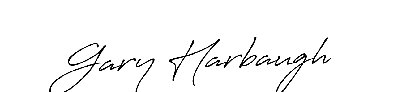 It looks lik you need a new signature style for name Gary Harbaugh. Design unique handwritten (Antro_Vectra_Bolder) signature with our free signature maker in just a few clicks. Gary Harbaugh signature style 7 images and pictures png