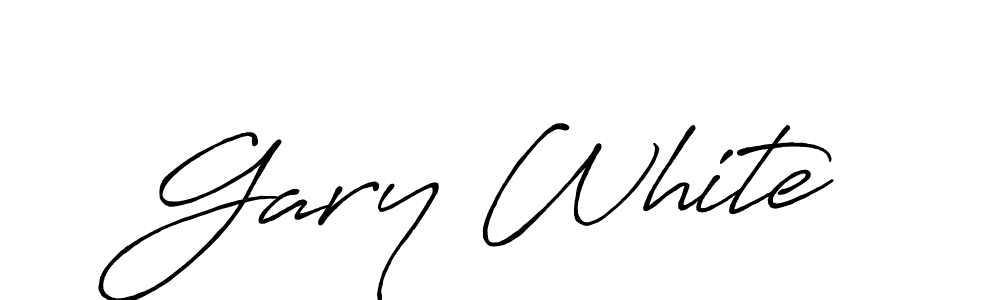 Make a short Gary White signature style. Manage your documents anywhere anytime using Antro_Vectra_Bolder. Create and add eSignatures, submit forms, share and send files easily. Gary White signature style 7 images and pictures png