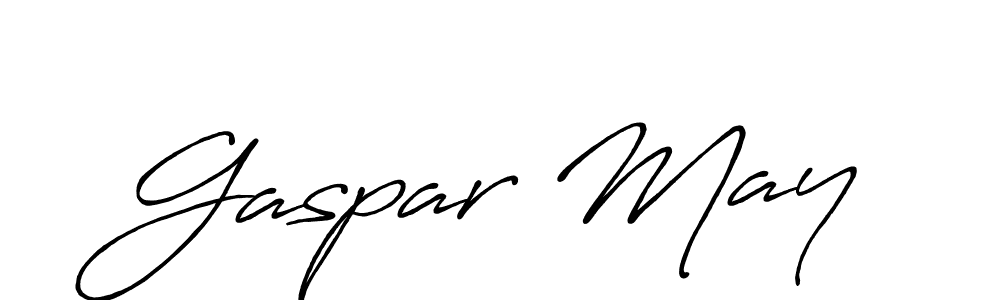 Antro_Vectra_Bolder is a professional signature style that is perfect for those who want to add a touch of class to their signature. It is also a great choice for those who want to make their signature more unique. Get Gaspar May name to fancy signature for free. Gaspar May signature style 7 images and pictures png