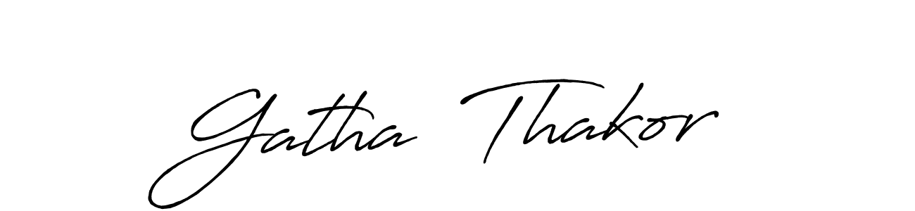 How to Draw Gatha  Thakor signature style? Antro_Vectra_Bolder is a latest design signature styles for name Gatha  Thakor. Gatha  Thakor signature style 7 images and pictures png