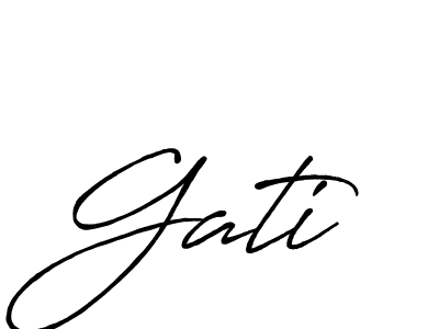 Similarly Antro_Vectra_Bolder is the best handwritten signature design. Signature creator online .You can use it as an online autograph creator for name Gati. Gati signature style 7 images and pictures png