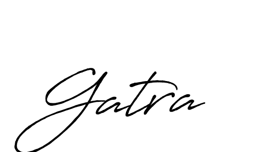 The best way (Antro_Vectra_Bolder) to make a short signature is to pick only two or three words in your name. The name Gatra include a total of six letters. For converting this name. Gatra signature style 7 images and pictures png