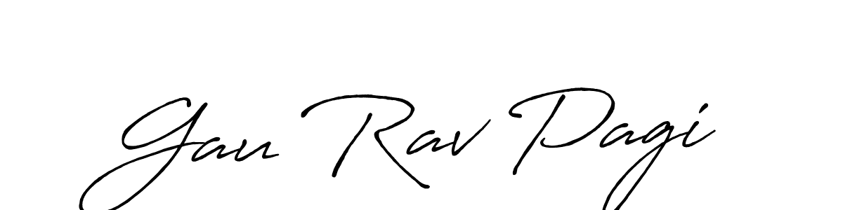 It looks lik you need a new signature style for name Gau Rav Pagi. Design unique handwritten (Antro_Vectra_Bolder) signature with our free signature maker in just a few clicks. Gau Rav Pagi signature style 7 images and pictures png