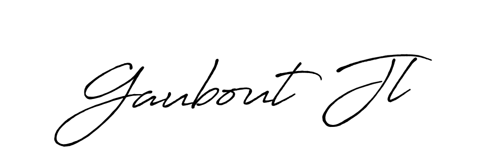 You should practise on your own different ways (Antro_Vectra_Bolder) to write your name (Gaubout Jl) in signature. don't let someone else do it for you. Gaubout Jl signature style 7 images and pictures png
