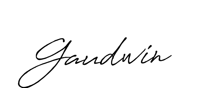 Design your own signature with our free online signature maker. With this signature software, you can create a handwritten (Antro_Vectra_Bolder) signature for name Gaudwin. Gaudwin signature style 7 images and pictures png