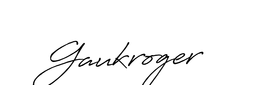 Also You can easily find your signature by using the search form. We will create Gaukroger name handwritten signature images for you free of cost using Antro_Vectra_Bolder sign style. Gaukroger signature style 7 images and pictures png