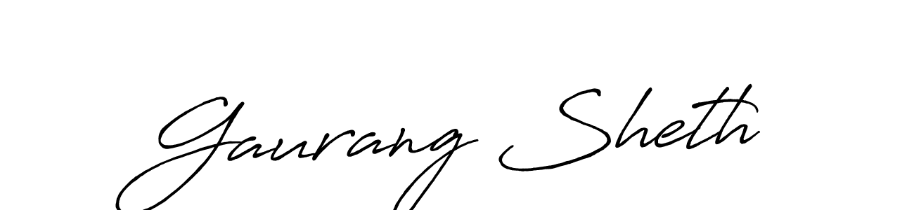 Make a beautiful signature design for name Gaurang Sheth. Use this online signature maker to create a handwritten signature for free. Gaurang Sheth signature style 7 images and pictures png