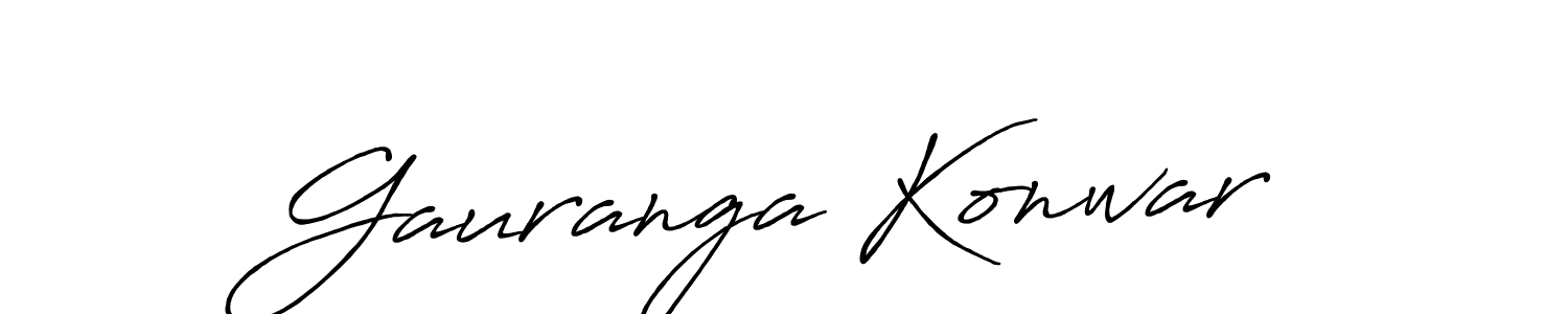 Similarly Antro_Vectra_Bolder is the best handwritten signature design. Signature creator online .You can use it as an online autograph creator for name Gauranga Konwar. Gauranga Konwar signature style 7 images and pictures png