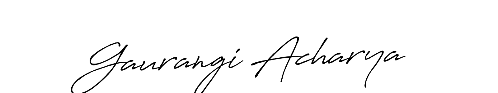 Use a signature maker to create a handwritten signature online. With this signature software, you can design (Antro_Vectra_Bolder) your own signature for name Gaurangi Acharya. Gaurangi Acharya signature style 7 images and pictures png