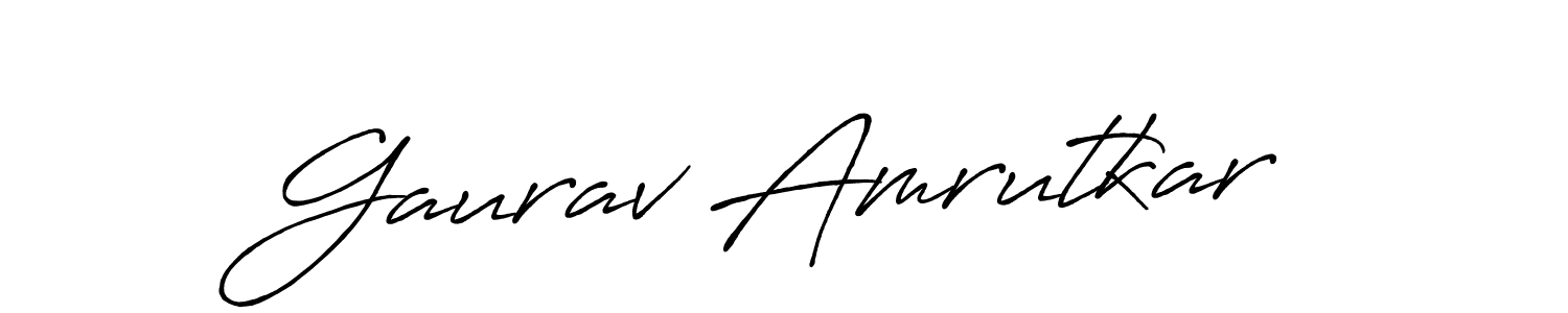 Also You can easily find your signature by using the search form. We will create Gaurav Amrutkar name handwritten signature images for you free of cost using Antro_Vectra_Bolder sign style. Gaurav Amrutkar signature style 7 images and pictures png