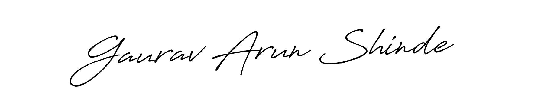 Make a short Gaurav Arun Shinde signature style. Manage your documents anywhere anytime using Antro_Vectra_Bolder. Create and add eSignatures, submit forms, share and send files easily. Gaurav Arun Shinde signature style 7 images and pictures png