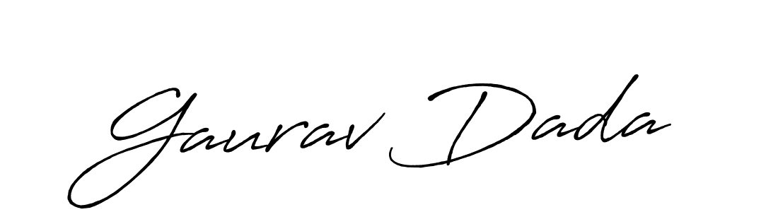 You can use this online signature creator to create a handwritten signature for the name Gaurav Dada. This is the best online autograph maker. Gaurav Dada signature style 7 images and pictures png