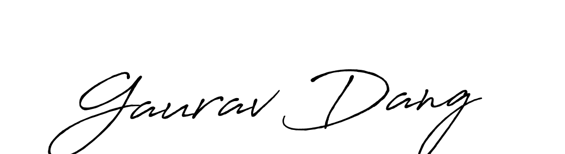 This is the best signature style for the Gaurav Dang name. Also you like these signature font (Antro_Vectra_Bolder). Mix name signature. Gaurav Dang signature style 7 images and pictures png