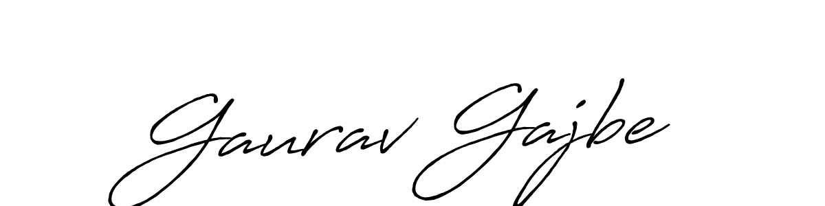 Make a beautiful signature design for name Gaurav Gajbe. Use this online signature maker to create a handwritten signature for free. Gaurav Gajbe signature style 7 images and pictures png